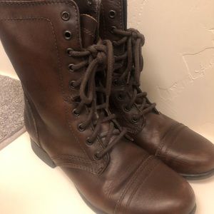 Steve Madden combat boots